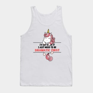 unicorn cute quotes Tank Top